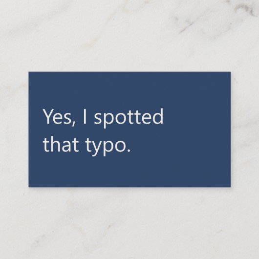 Carte De Visite Modern Proofreader Freelance Writing (Devant)