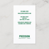 Carte De Visite Modern Property Maintenance & Groundskeeping (Dos)