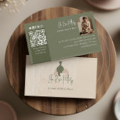 Carte De Visite Modern Rustic Minimal Handmade Pottery Ceramic