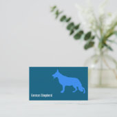 Carte De Visite Modern Shepherd Dog (Debout devant)