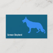 Carte De Visite Modern Shepherd Dog (Devant)