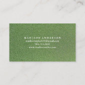 Carte De Visite Modern Simple elegant typography Loyalty Card (Dos)