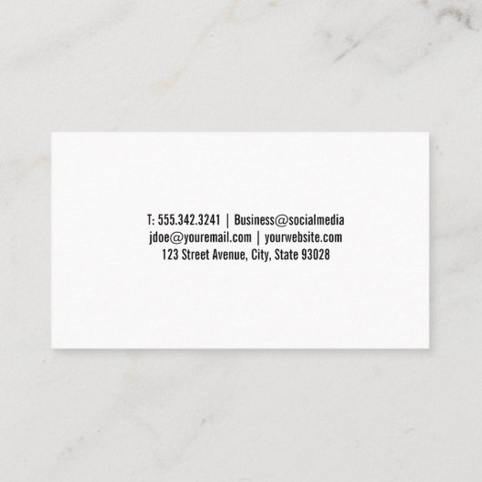 Carte De Visite Modern Tech Globe Logo | Solar Winds Background (Dos)