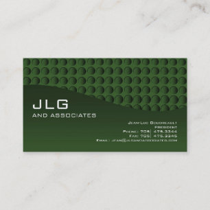 Carte de visite moderne