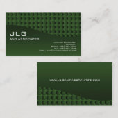 Carte de visite moderne (Devant / Derrière)