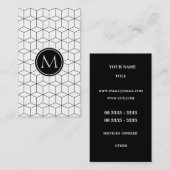 Carte De Visite Moderne (Devant / Derrière)