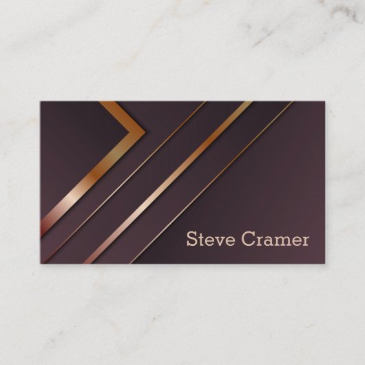 Carte De Visite Moderne (Devant)