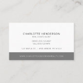 Carte De Visite Moderne (Dos)