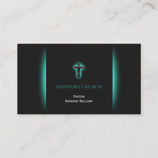 Carte de visite moderne (Devant)