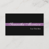 Carte De Visite Moderne (Devant)