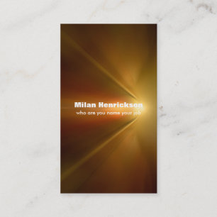 carte de visite moderne