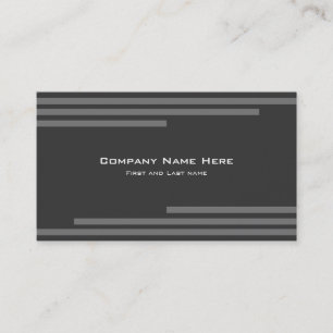 Carte de visite moderne