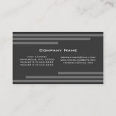 Carte de visite moderne (Dos)