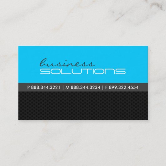 Carte de visite moderne (Devant)