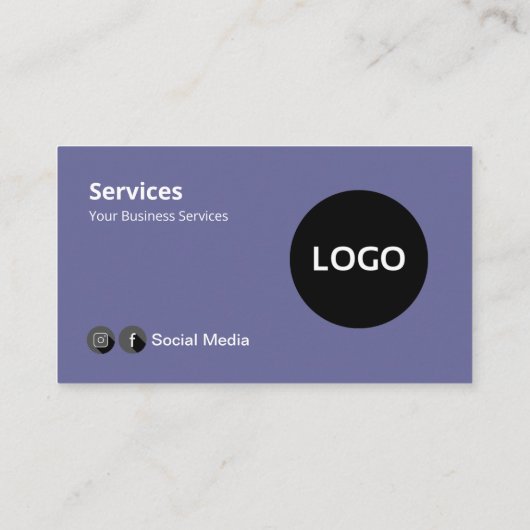 Carte De Visite Moderne (Dos)