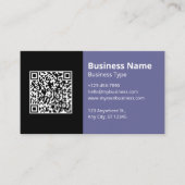 Carte De Visite Moderne (Devant)