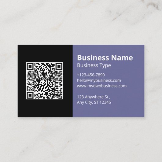 Carte De Visite Moderne (Devant)