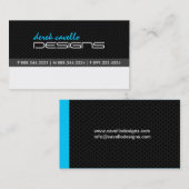 Carte de visite moderne (Devant / Derrière)