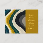 Carte de visite moderne (Dos)