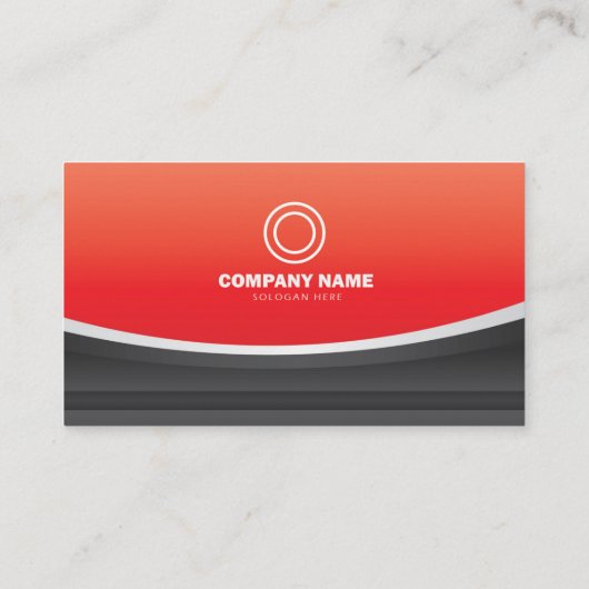 carte de visite moderne (Dos)