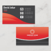 carte de visite moderne (Devant / Derrière)