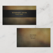 Carte de visite moderne (Devant / Derrière)