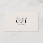 Carte de visite moderne (Devant)