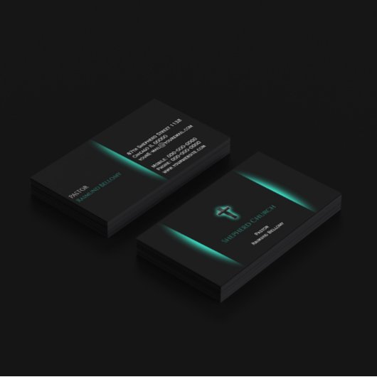 Carte de visite moderne