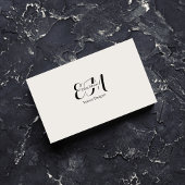 Carte de visite moderne