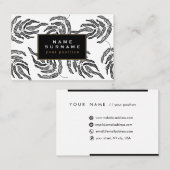 Carte De Visite Moderne (Devant / Derrière)