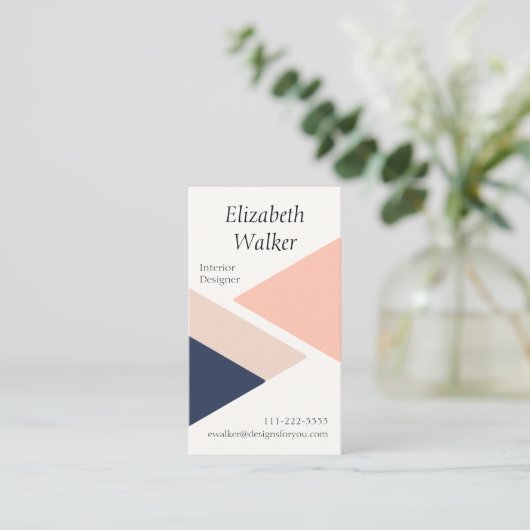 Carte De Visite Moderne (Debout devant)