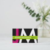 Carte de visite moderne (Debout devant)