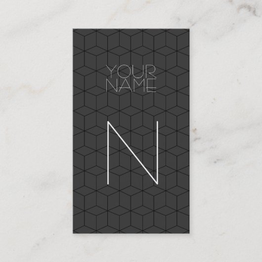 Carte De Visite Moderne (Devant)