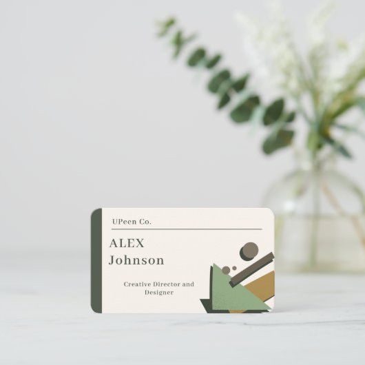 Carte de visite _ Moderne (Debout devant)