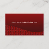 Carte de visite moderne (Dos)