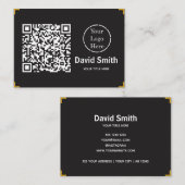 Carte De Visite Moderne 3,5" x 2,5" (Devant / Derrière)