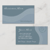 Carte de visite moderne abstrait (Devant / Derrière)