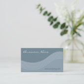 Carte de visite moderne abstrait (Debout devant)