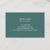 Carte de visite moderne avec code QR (Dos)