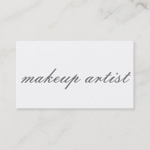 Carte de visite moderne Black White Grey tendance