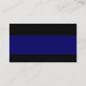 Carte De Visite Moderne - Bleu foncé (Dos)