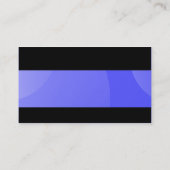 Carte De Visite Moderne - Buble Cloud Blue (Dos)