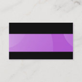 Carte De Visite Moderne - Buble Cloud Purple (Dos)