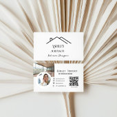 Carte De Visite Moderne Calligraphie