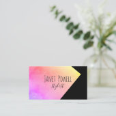 carte de visite moderne chic minimaliste (Debout devant)
