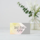 carte de visite moderne chic minimaliste (Debout devant)