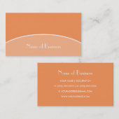 Carte De Visite Moderne Chic Professionnel Mint Vert Avec Nom (Devant / Derrière)