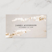 Carte De Visite Moderne Classé Faux Gold Foil Professional (Devant)