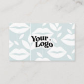 Carte de visite moderne – Code QR & logo (Devant)