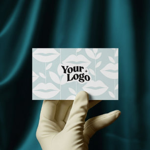 Carte de visite moderne – Code QR & logo